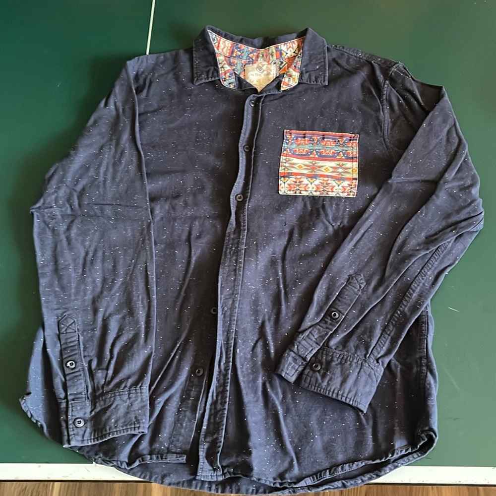 On the Byas Aztec Button Up